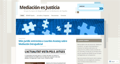 Desktop Screenshot of mediacionesjusticia.com